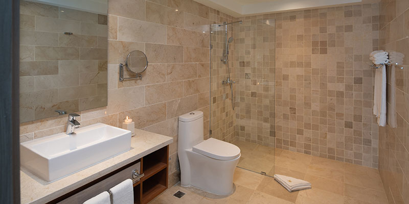 Cab Penthouse Bathroom at Presidential Suites Cabarete