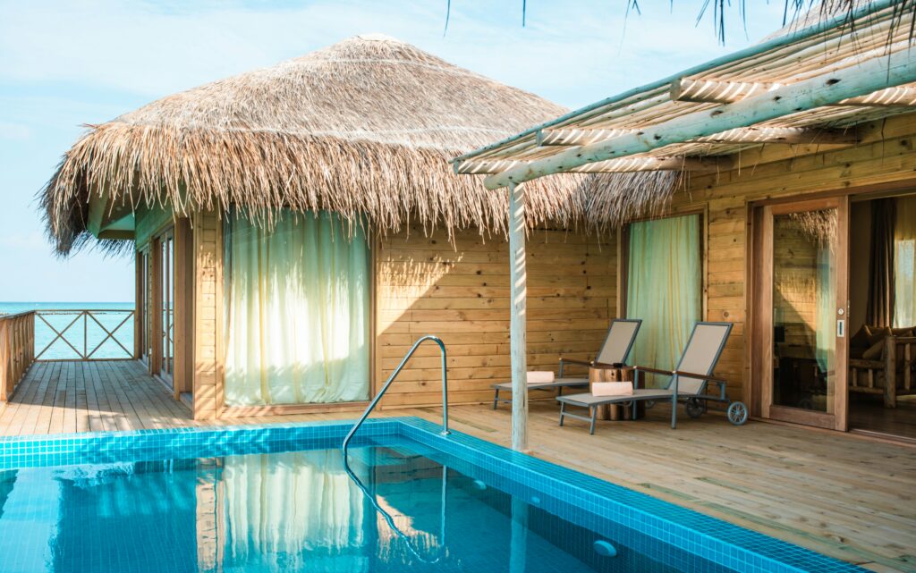 Tropical resort vacation photo